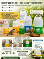 Premium Bird and Poultry Waterer