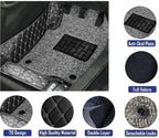 Premium Leatherite 7D Custom Fit Car Floor Mat for Maruti Suzuki Grand Vitara | Waterproof | Double Layer | Anti-Skid | Black