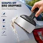 Bird Dropping Remover Scraper – Heavy Duty Stainless Steel Cleaning Tool