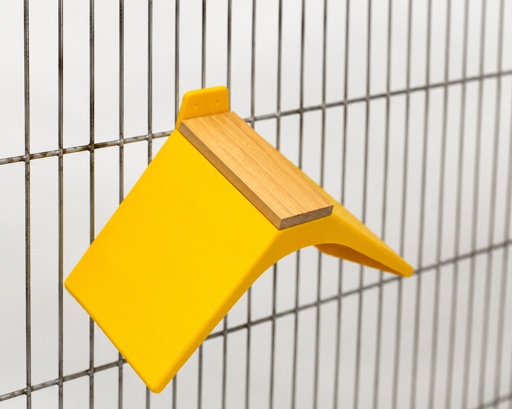 Bird Perch with Wooden Stand | Pack of 2