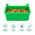 Hanging Bird Food & Water Cup for Cage