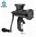 Shopizee Premium Heavy-Duty Cast Iron Manual Meat Grinder | Hand Operated Mincer Machine | Fresh Meat Mincer for Home & Commercial Use
