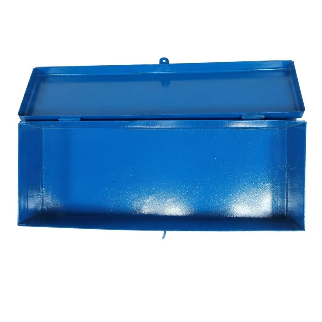 Small Metal Toolbox (Blue) – 17 Inch