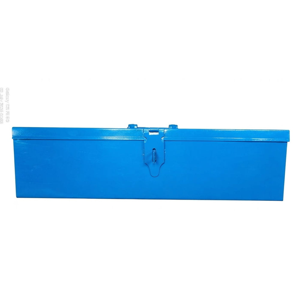 Small Metal Toolbox (Blue) – 17 Inch