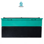 ToolFlex Heavy-Duty Cantilever Metal Tool Box (17.5-Inch) – Red & Black, Green & Black