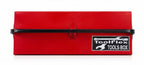 ToolFlex Heavy-Duty Cantilever Metal Tool Box (17.5-Inch) – Red & Black, Green & Black