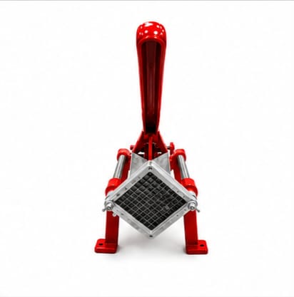 Premium Heavy-Duty French Fries & Potato Cutter (Aaloo Cutter) – Vibrant Red